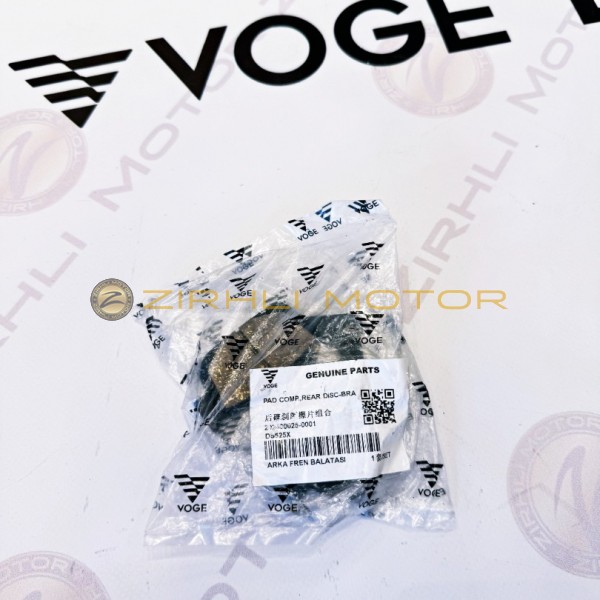 Voge 525dsx Arka Balata Orjinal